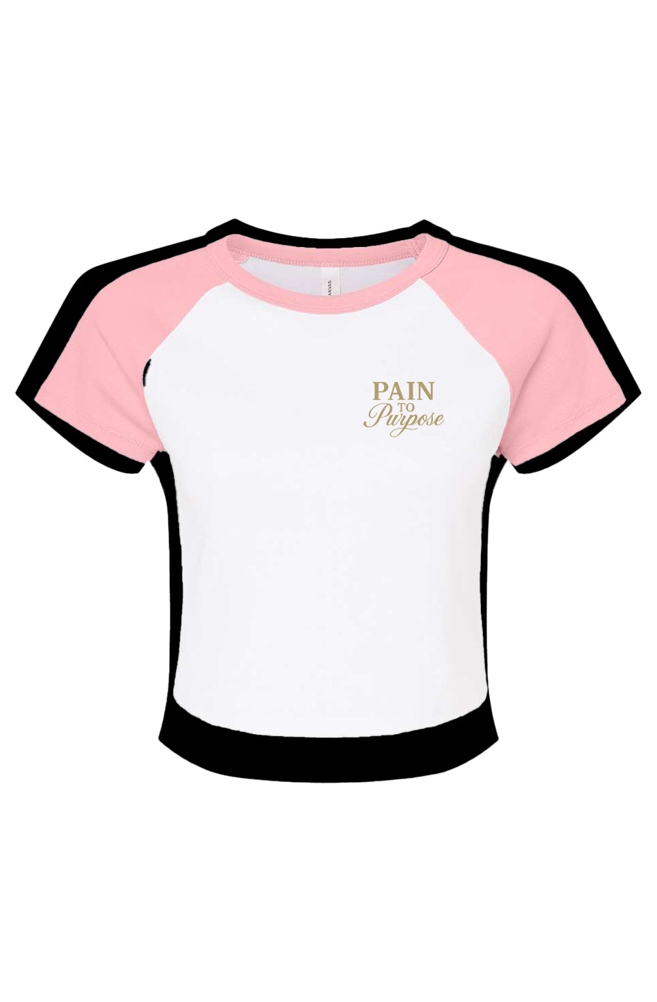 Micro Rib Raglan Baby Tee