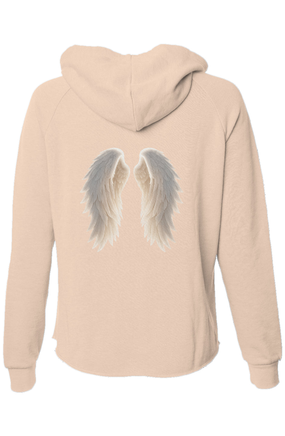 Womens Lightweight Wash Zip Hoodie