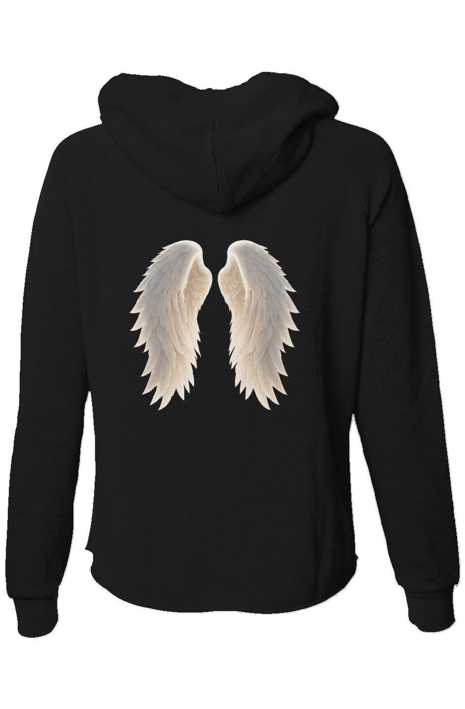 Womens Lightweight Wash Zip Hoodie