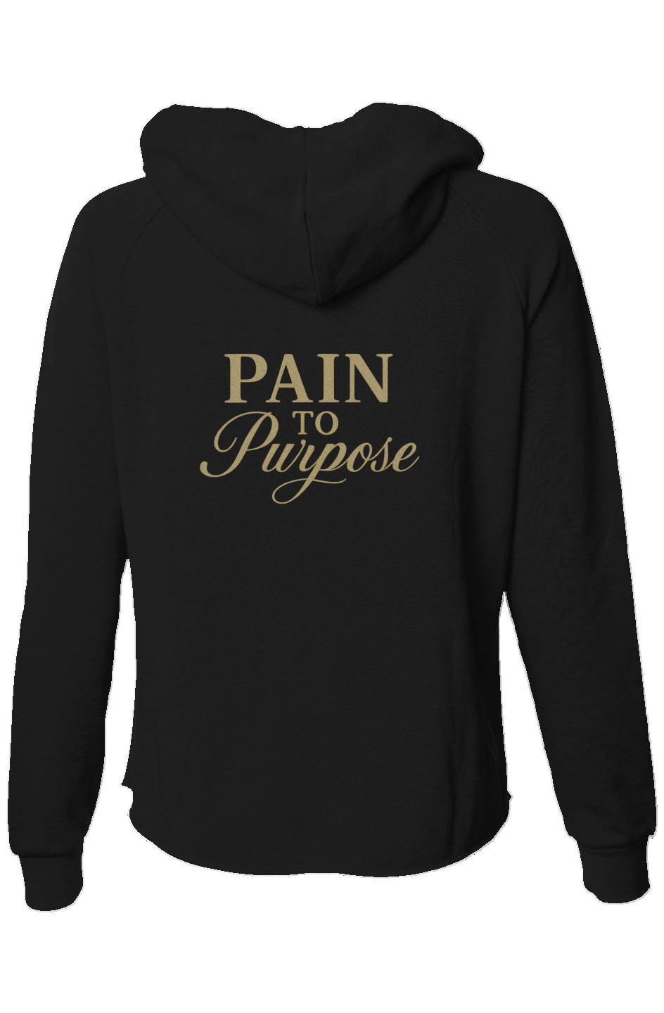 Womens Lightweight Wash Zip Hoodie