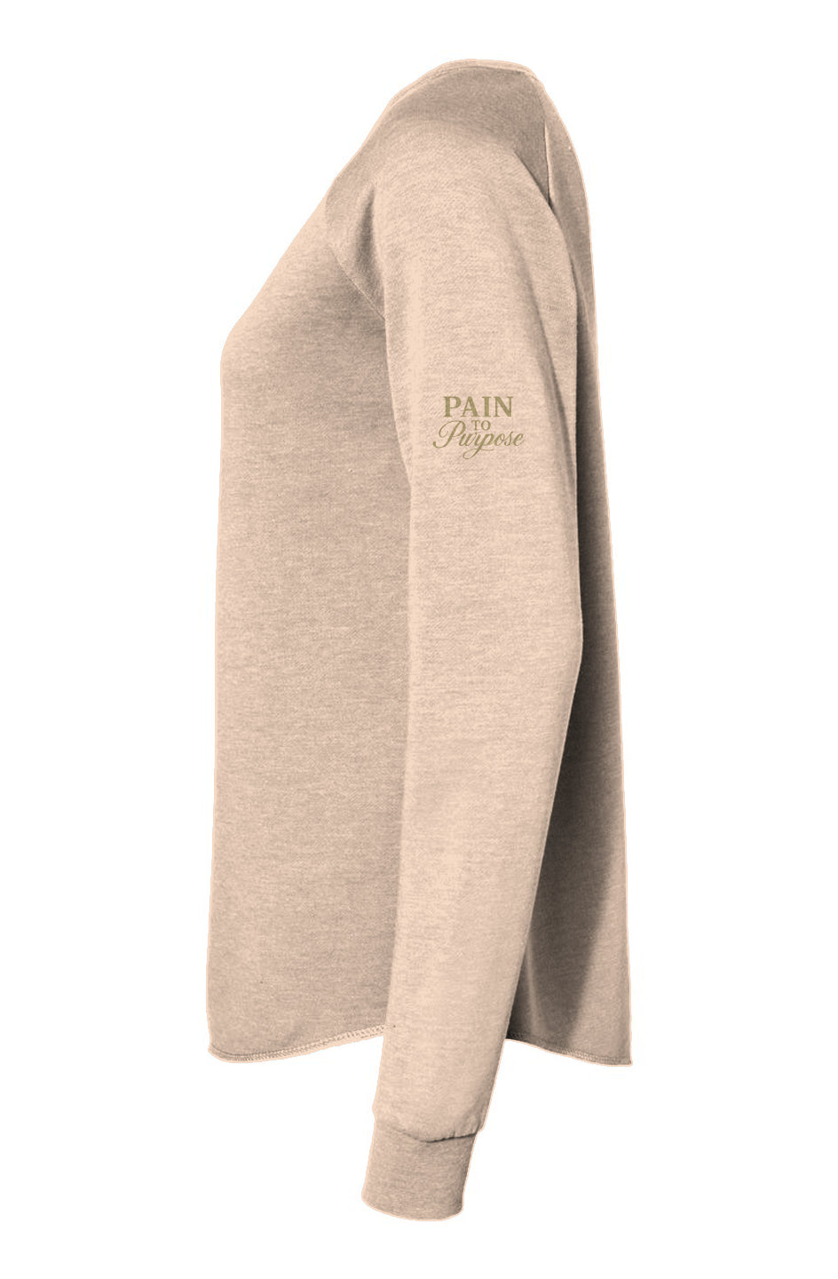 Womens Lightweight Wash Sweatshirt