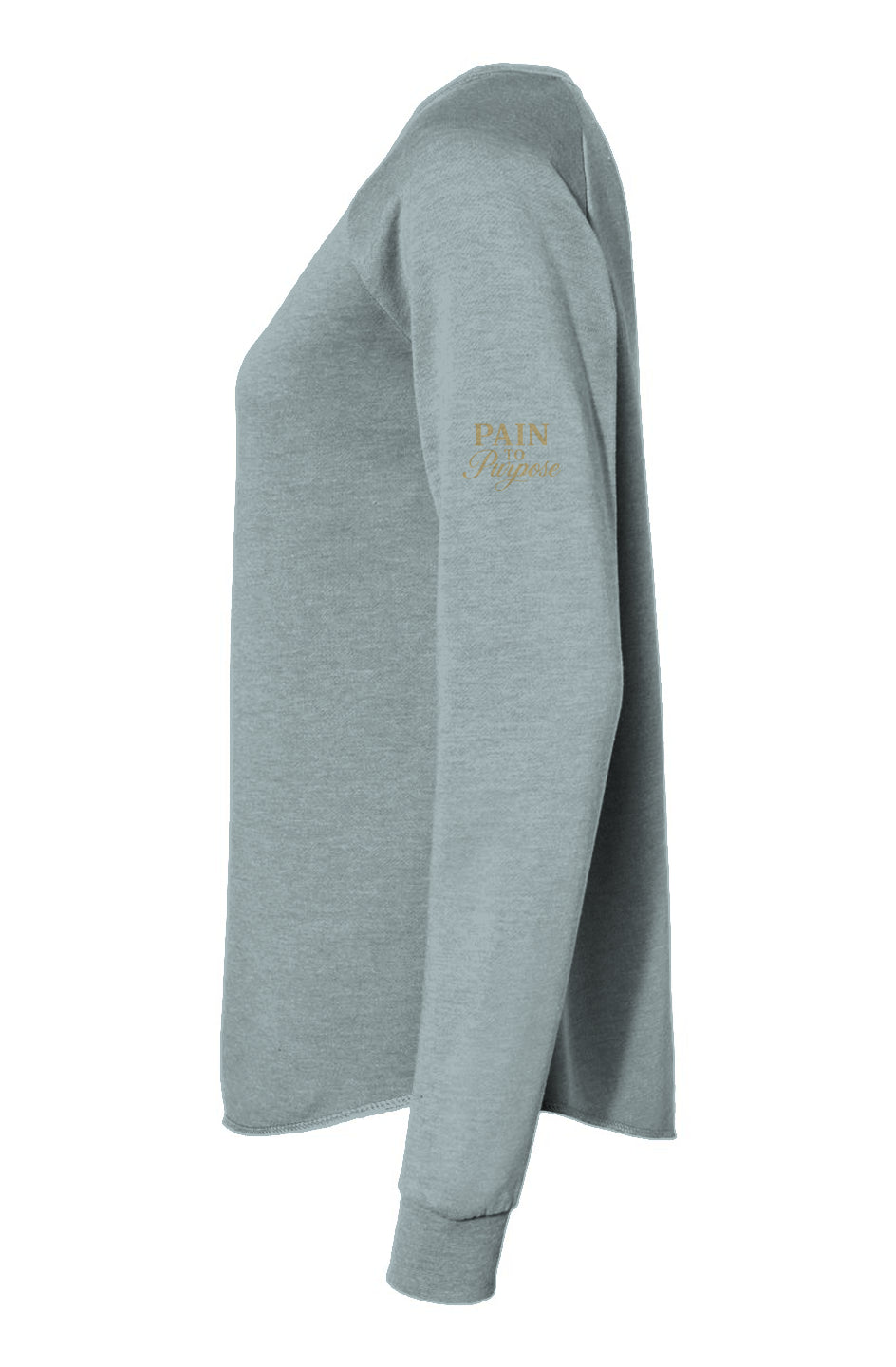 Womens Lightweight Wash Sweatshirt