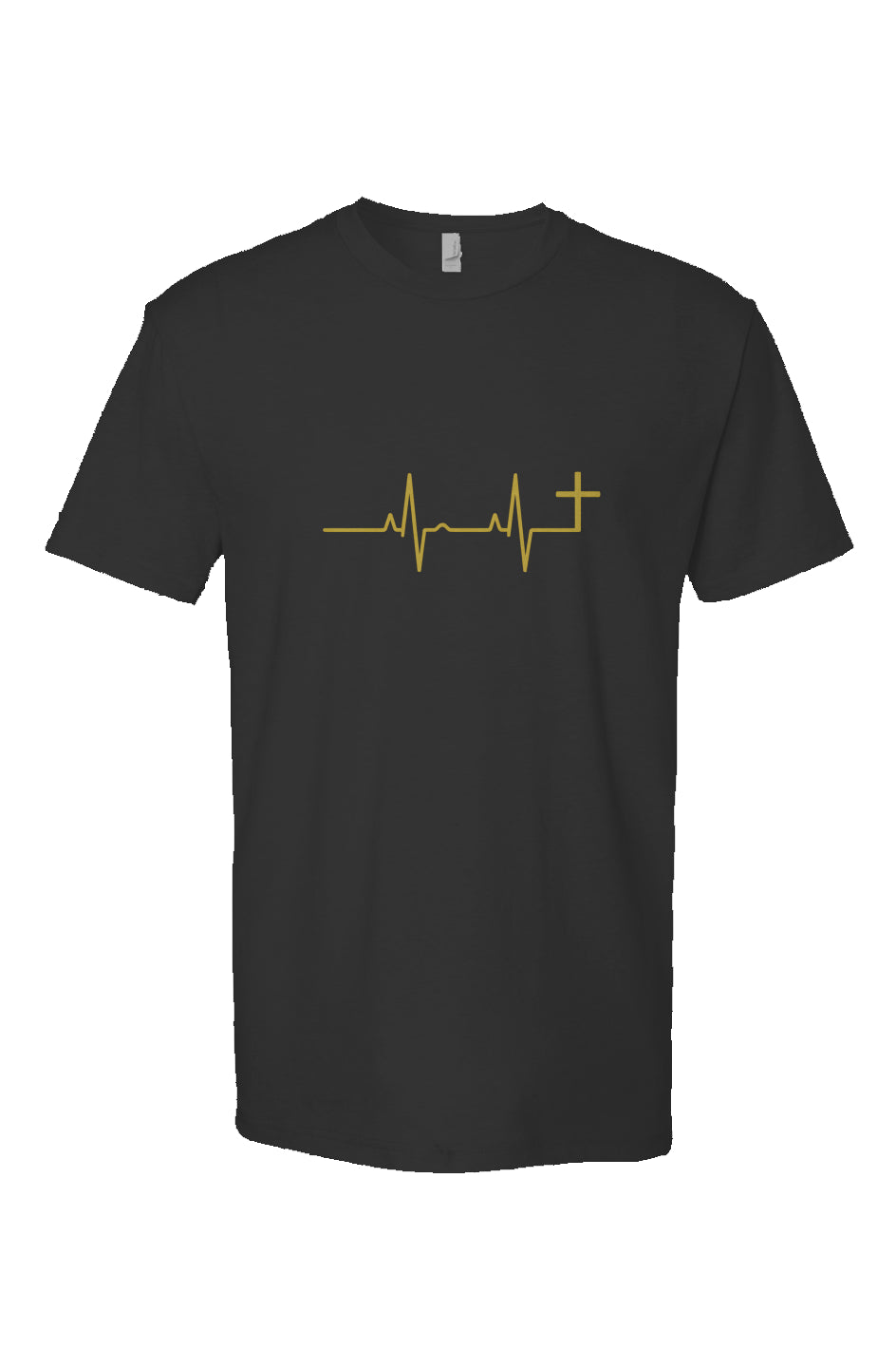 Cross Heartbeat Short Sleeve T shirt