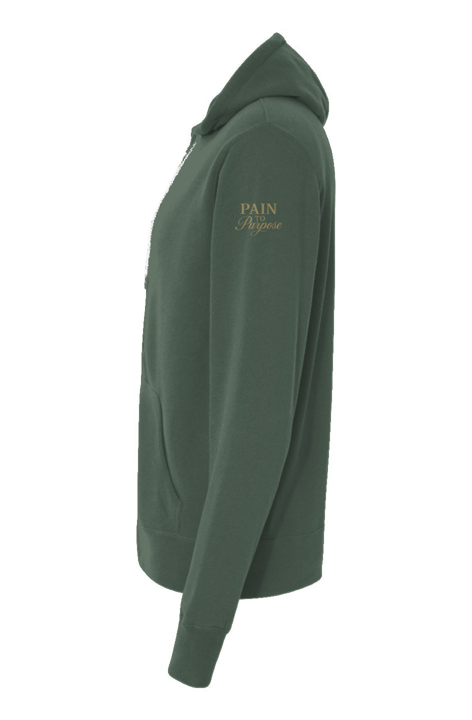 Cross Heartbeat Unisex Lightweight Full-Zip Hoodie