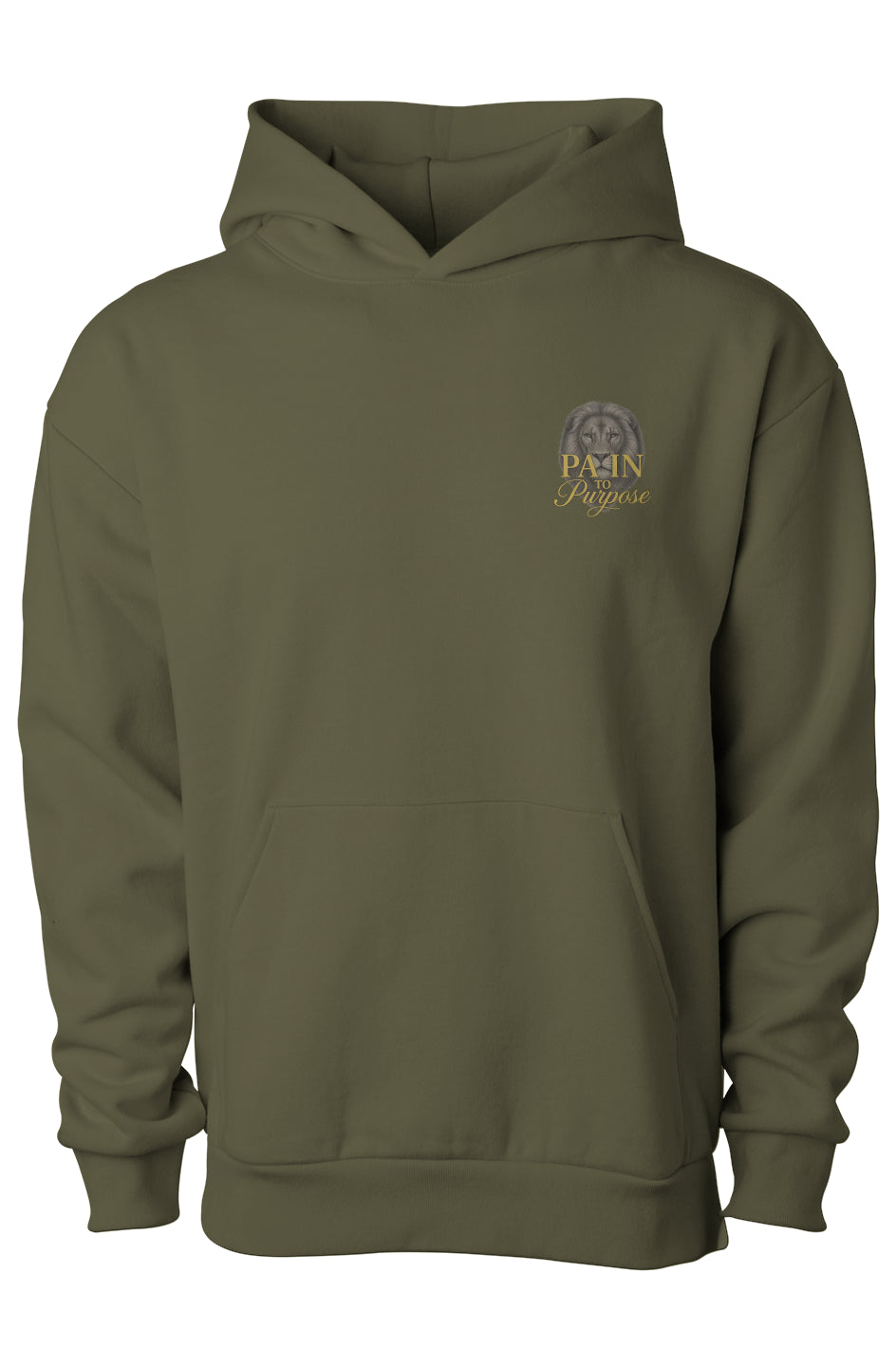 Faith Over Fear Pullover Hooded Sweatshirt