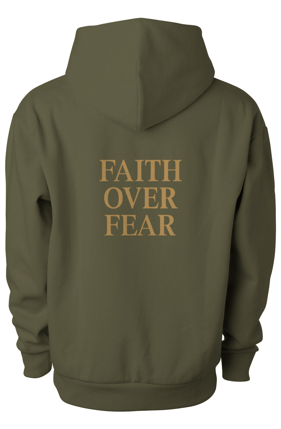 Faith Over Fear Pullover Hooded Sweatshirt