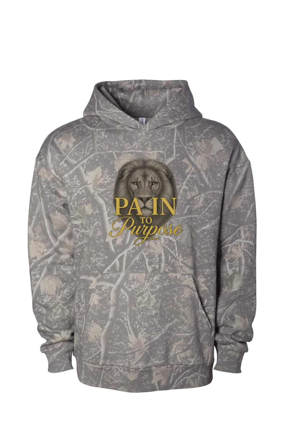 Pain To Purpose Deadwood Tree Camo Heavyweight Hoodie