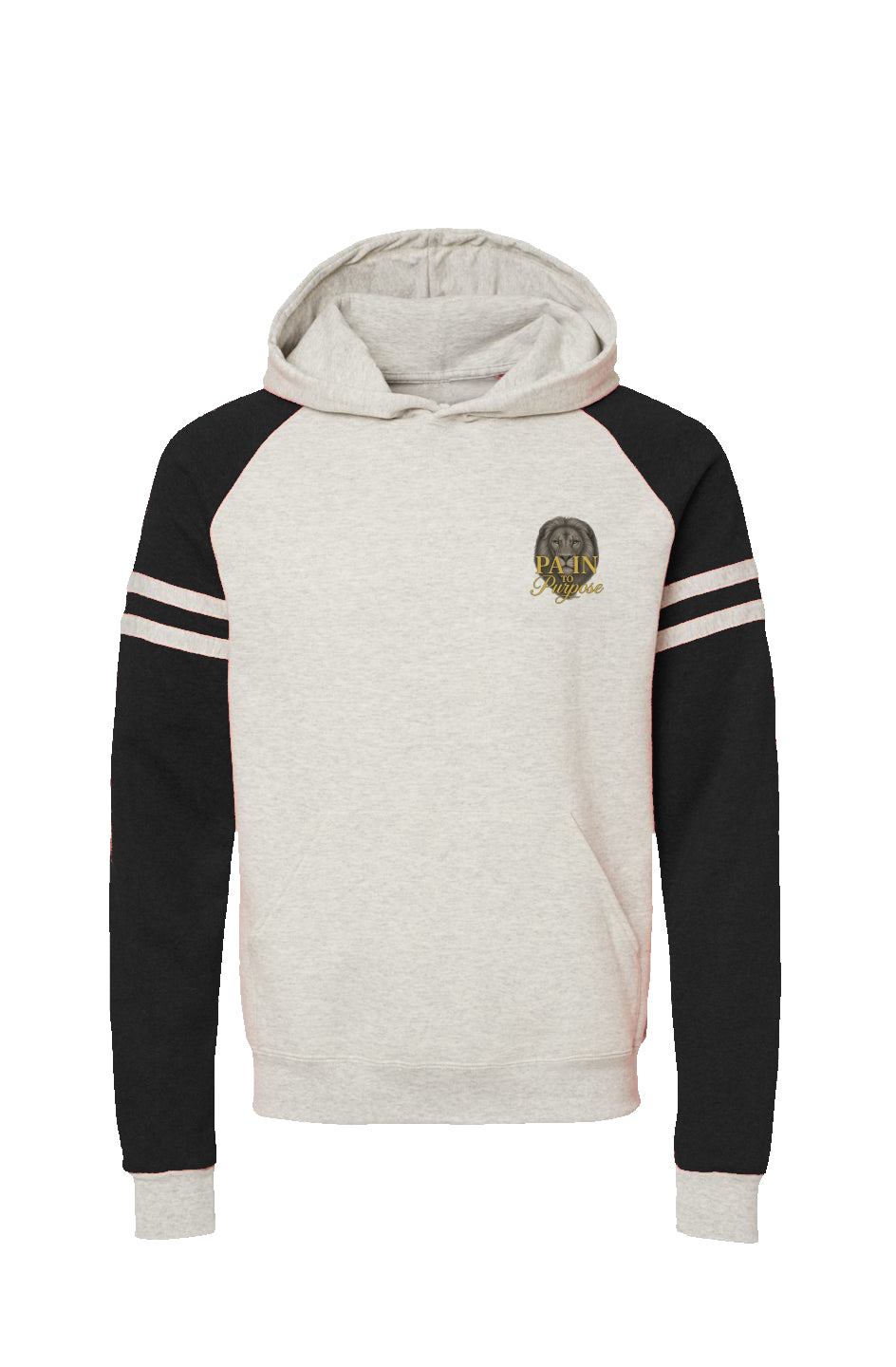 Pain To Purpose Varsity Color blocked Hoodie