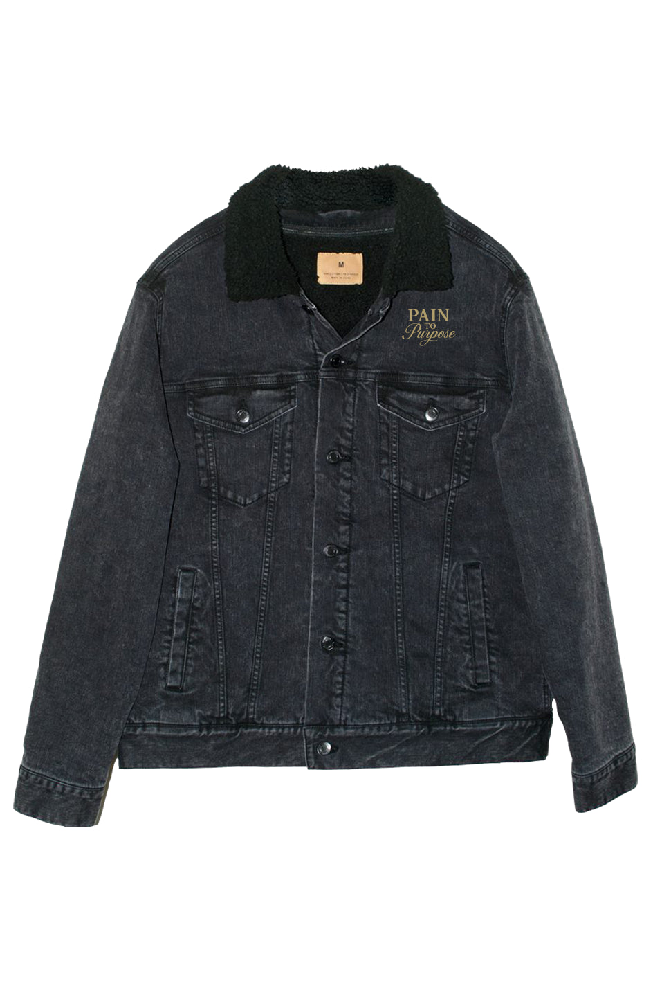 Unisex Pain To Purpose Lined Denim Jacket