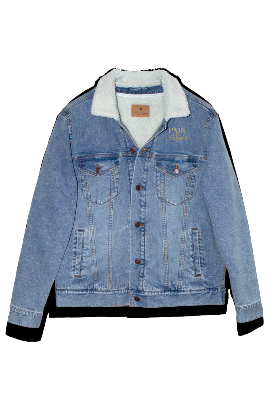 Unisex Pain To Purpose Lined Denim Jacket