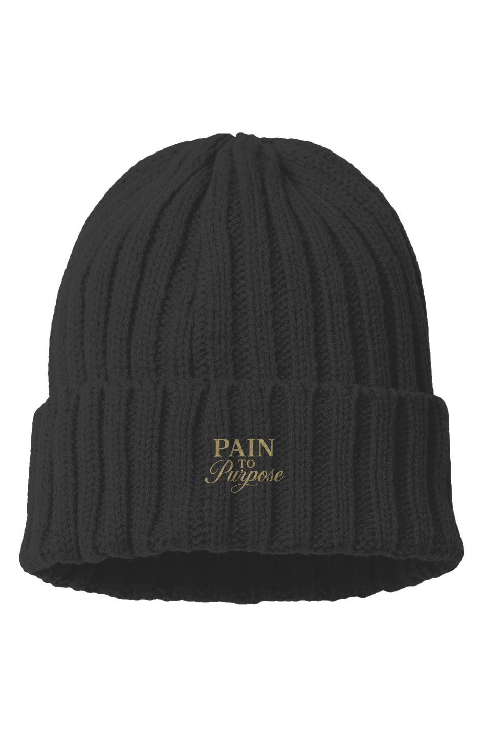 Pain To Purpose Knit Beanie