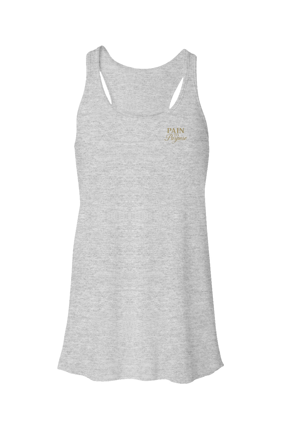 Pain To Purpose Flowy Racerback Tank