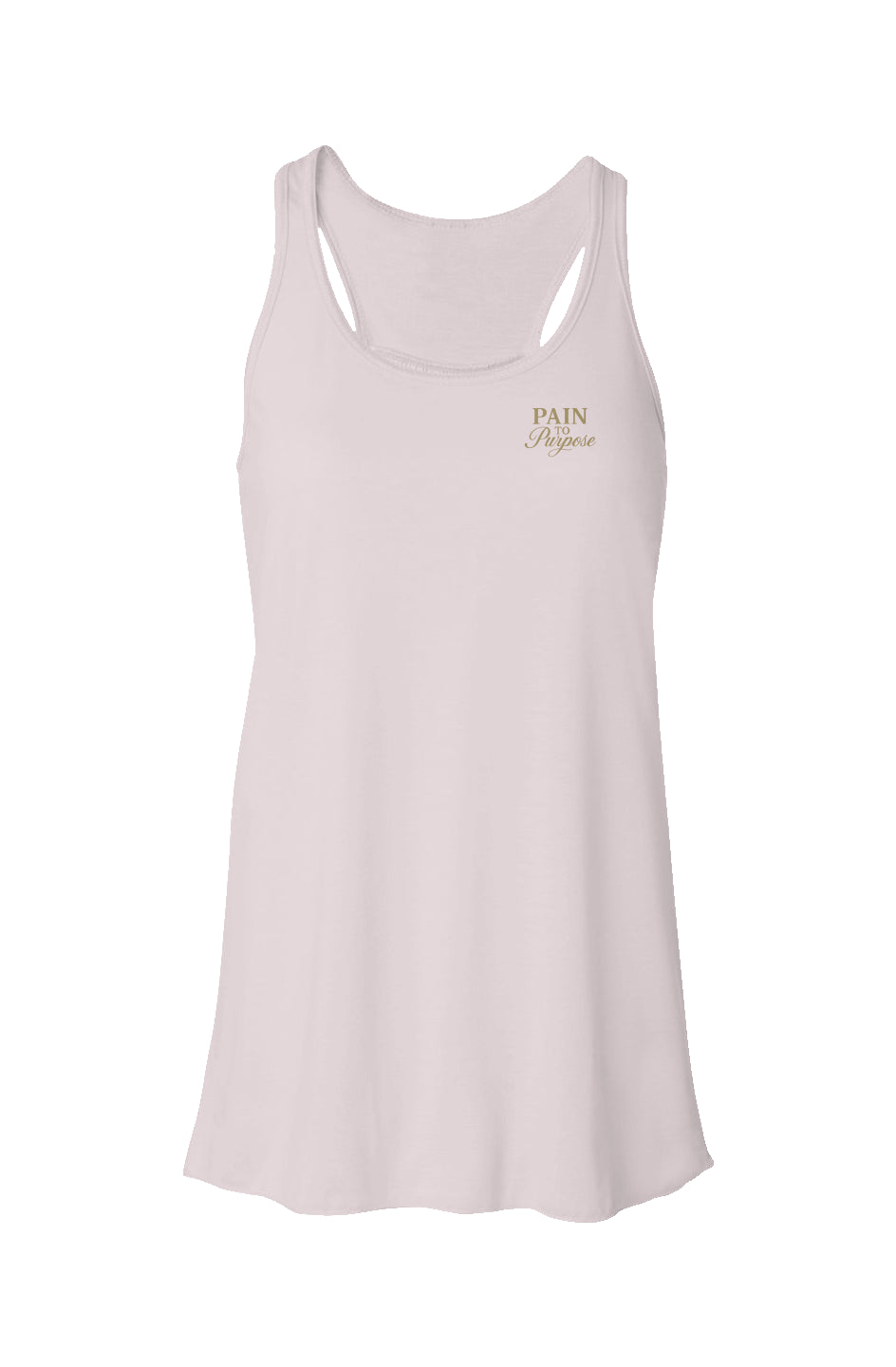 Pain To Purpose Flowy Racerback Tank