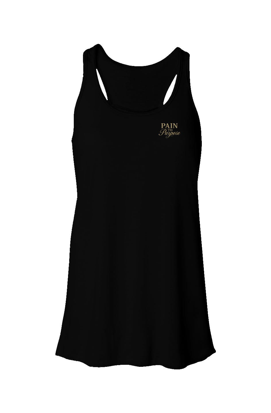 Pain To Purpose Flowy Racerback Tank