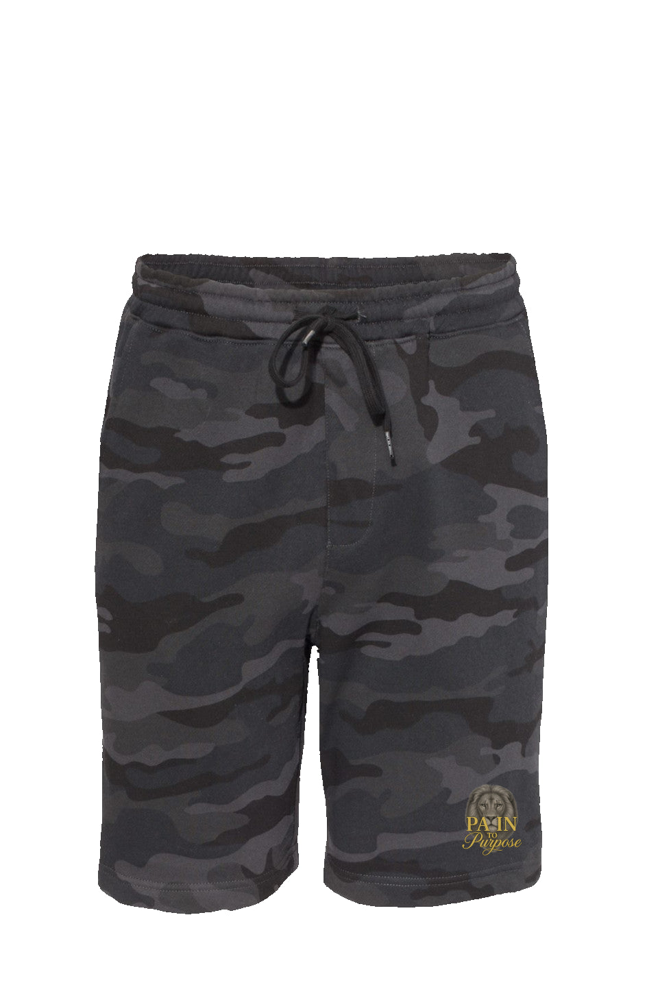 Pain To Purpose Black Camo Shorts