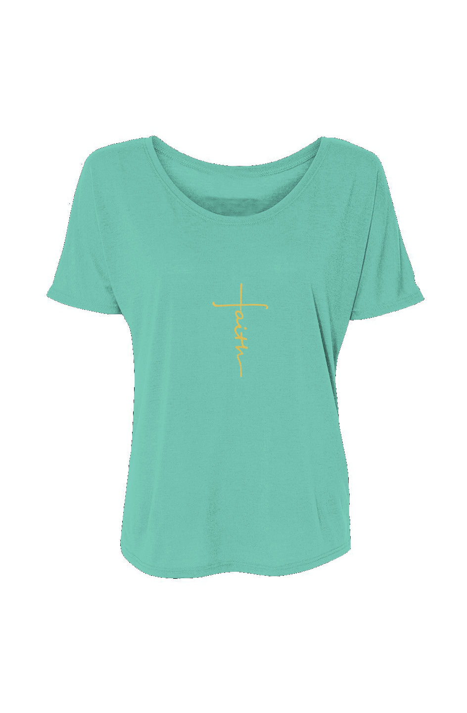 Pain To Purpose Faith Cross Women’s Slouchy Tee