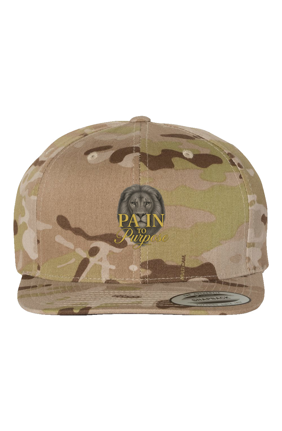 Pain To Purpose Multicam Arid Premium Snapback