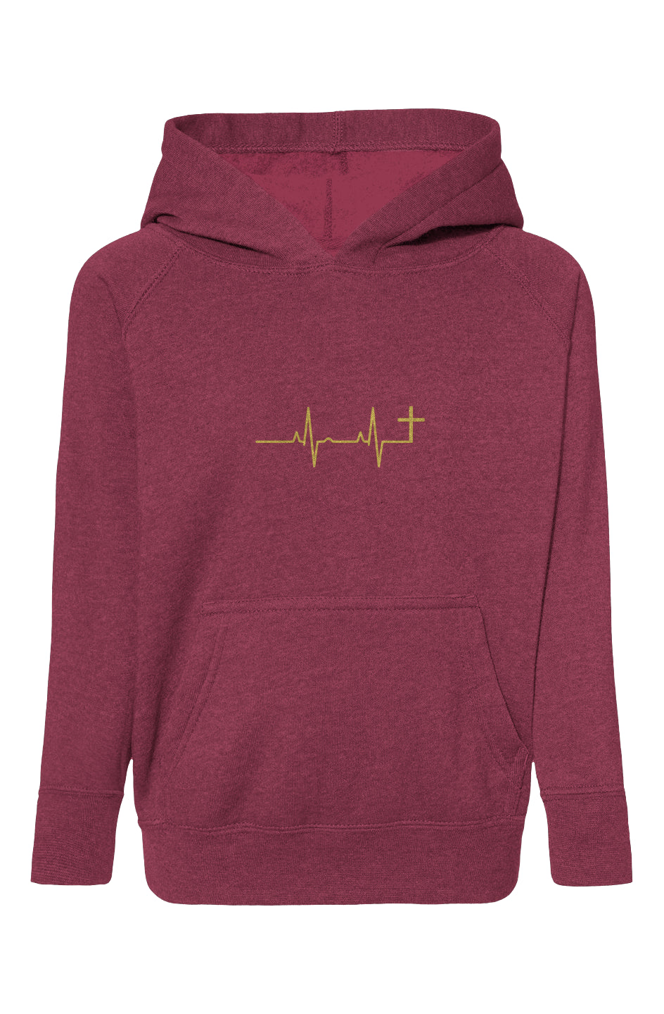 Pain To Purpose Heartbeat Cross Blend Hoodie