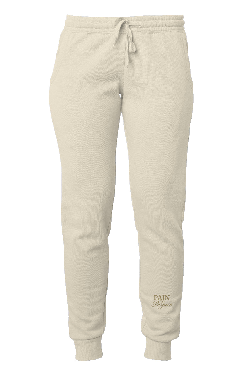 Pain To Purpose Embroidered Women's Wash Sweatpants