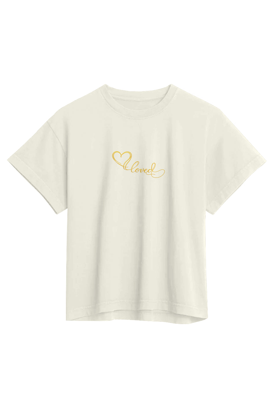 PainToPurpose Loved Womens Heavyweight Organic Tee