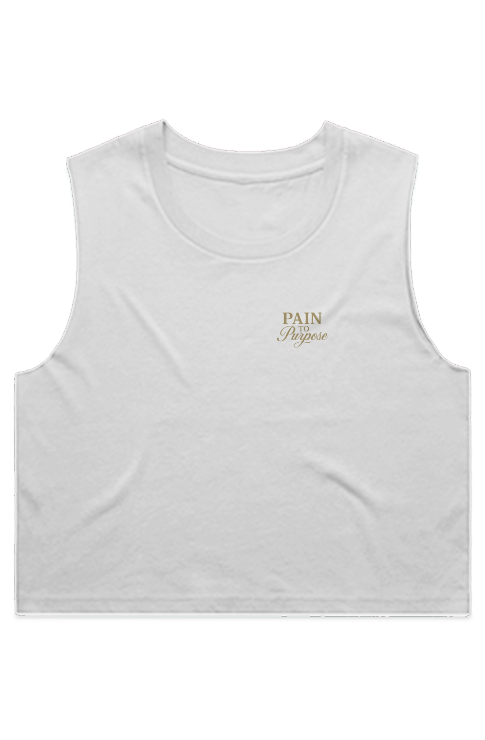 PAIN TO PURPOSE WOMEN'S CROP TANK