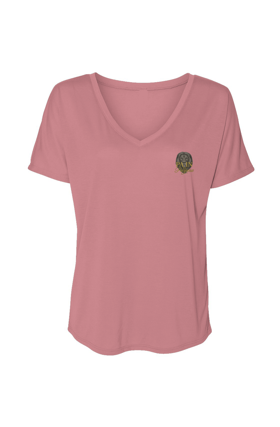 Pain To Purpose Women’s Slouchy V-Neck Tee
