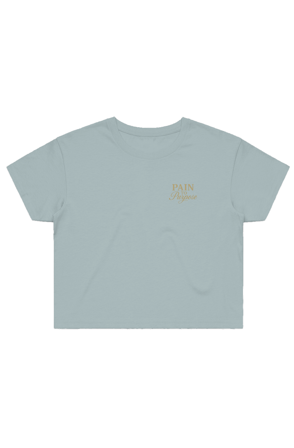 Pain To Purpose Street Crop Tee