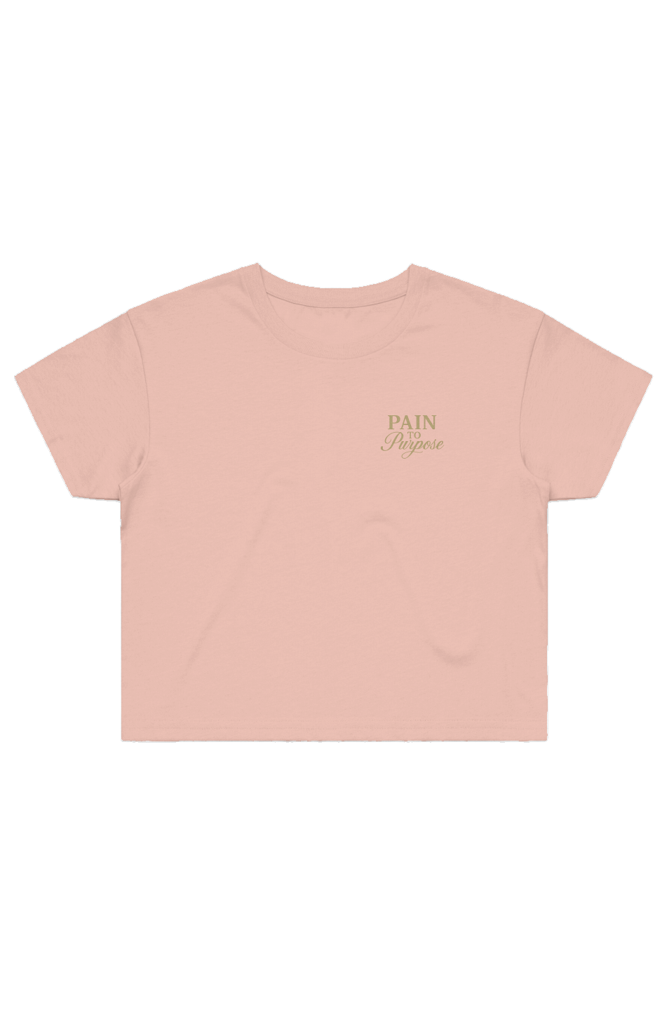 Pain To Purpose Street Crop Tee