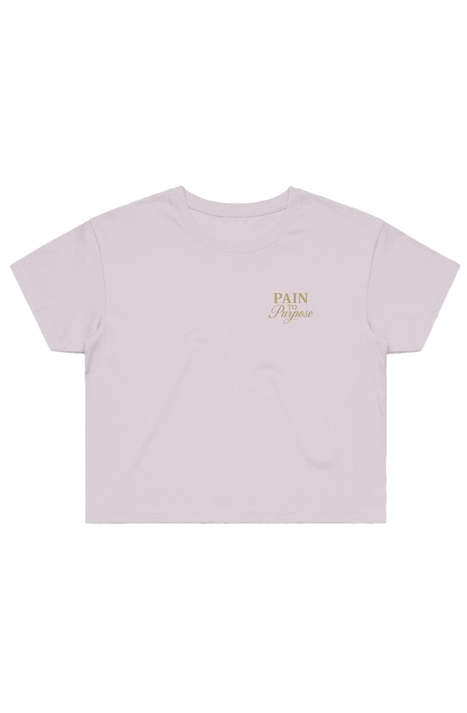 Pain To Purpose Street Crop Tee