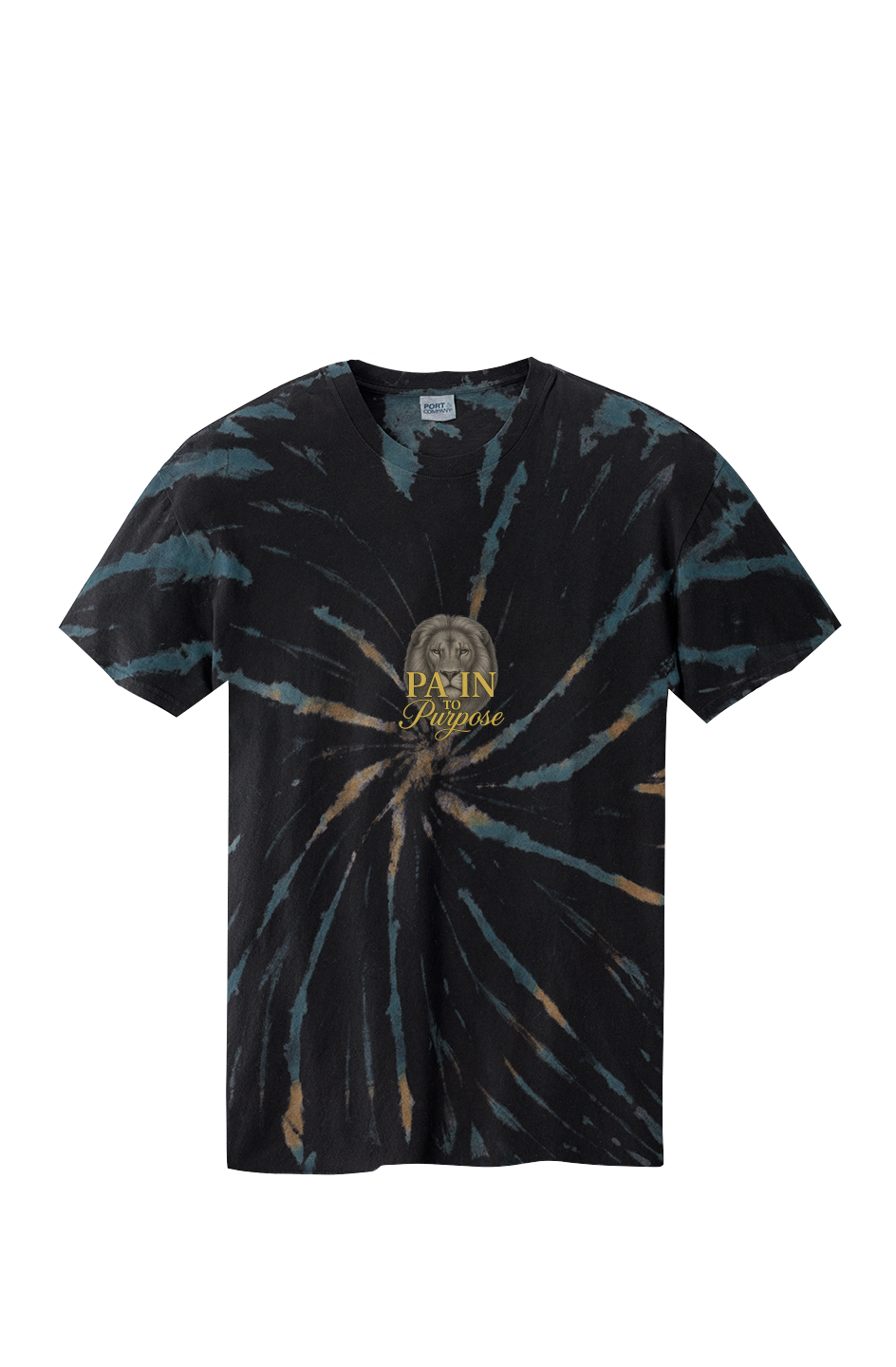 Pain To Purpose Tie Dye Tee