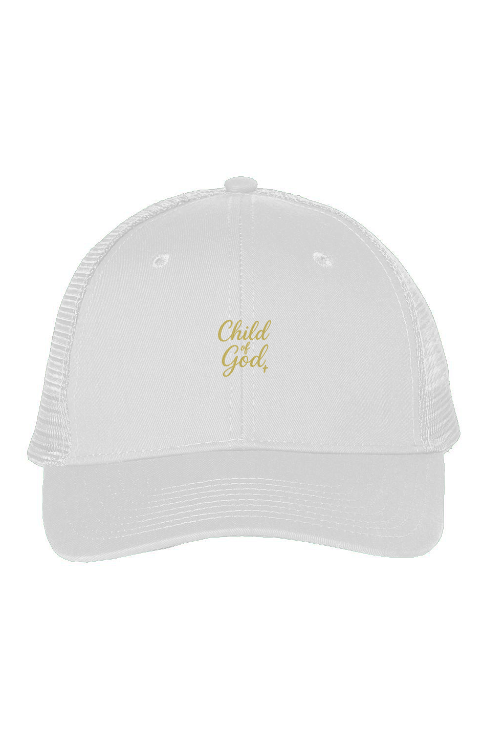 Pain To Purpose Embroidered Child of God Mesh-Back Twill Trucker Cap