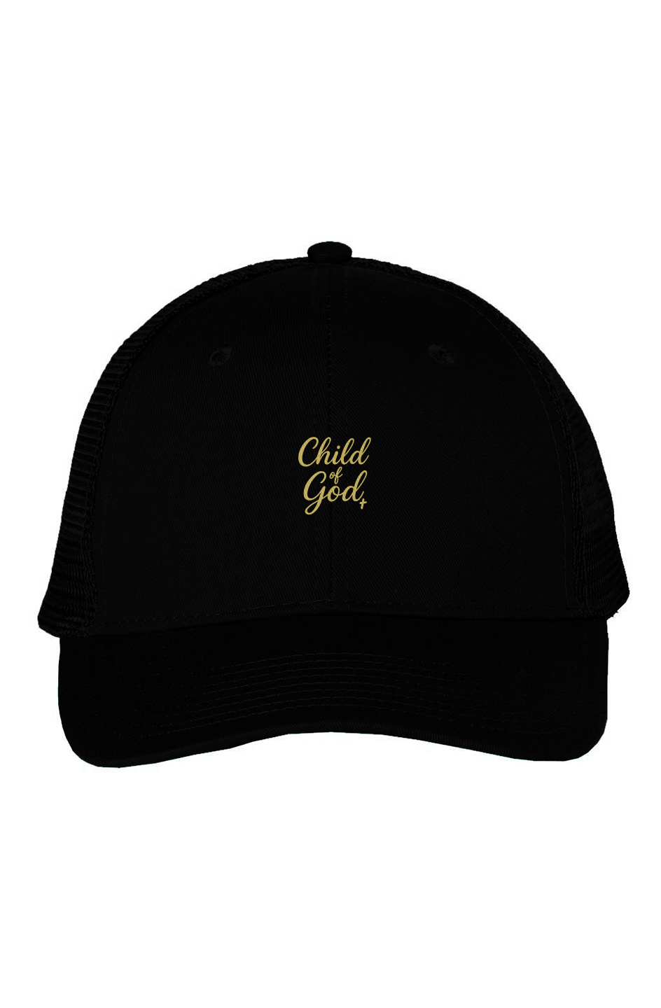 Pain To Purpose Embroidered Child of God Mesh-Back Twill Trucker Cap
