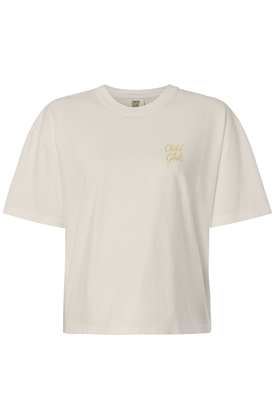 Pain To Purpose Child of God Embroidered Boxy T-Shirt