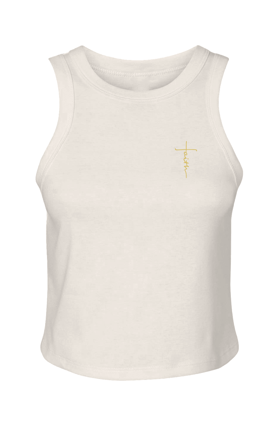 Pain To Purpose Faith Embroidered Racer Tank