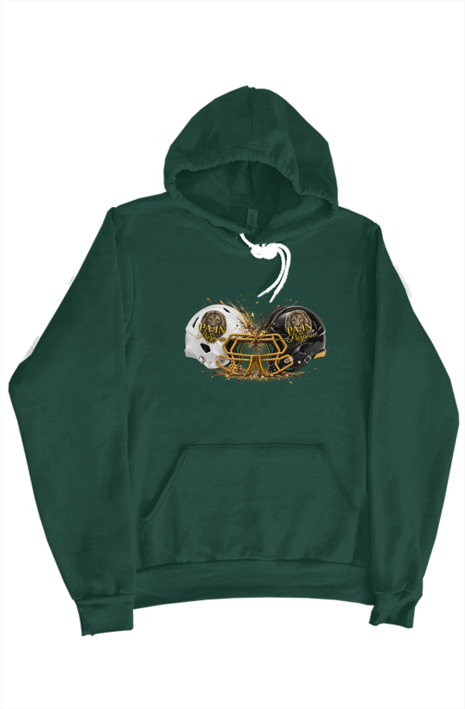 Pain To Purpose Clash of Gold and Grit Pullover Hoody