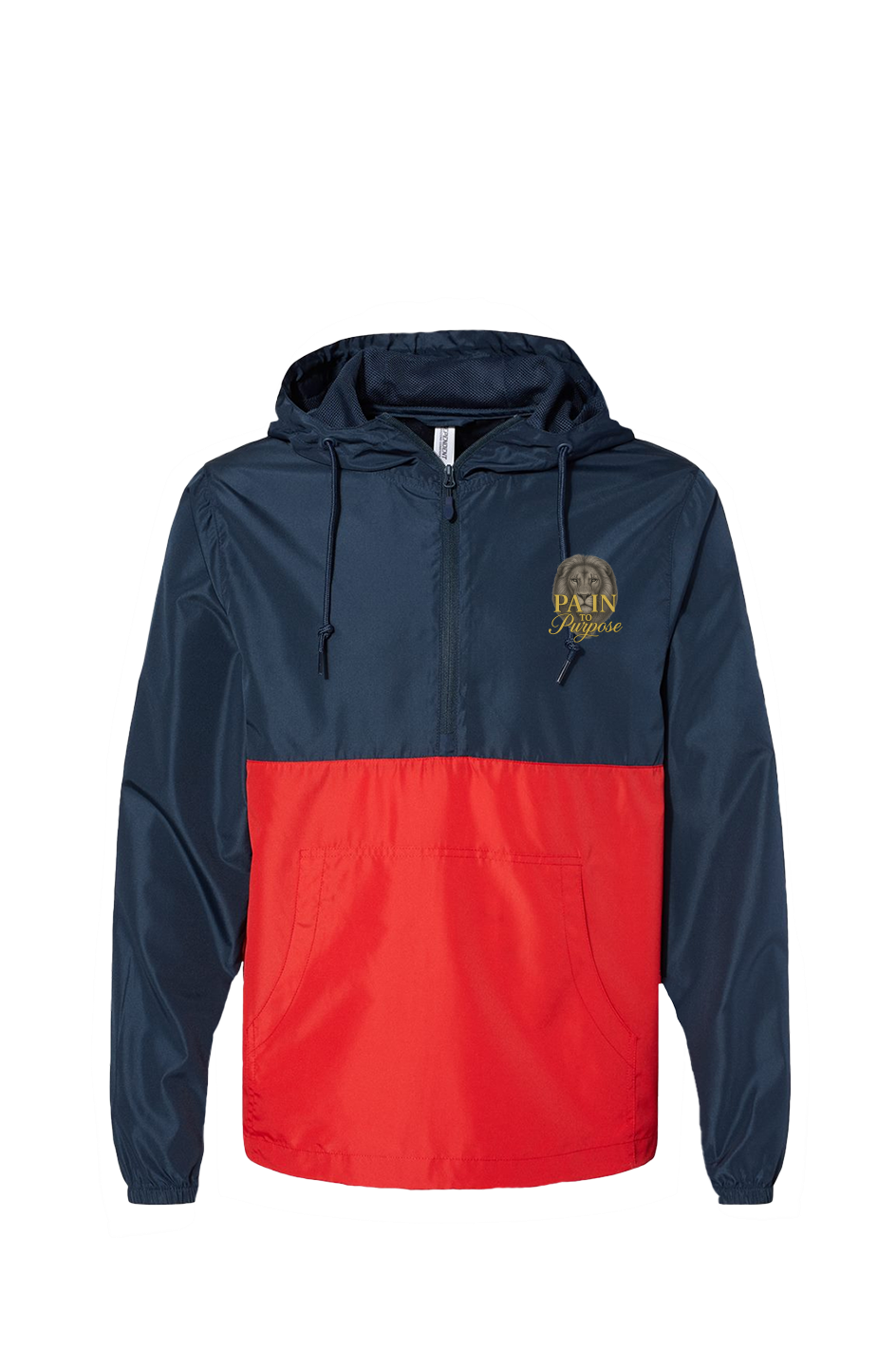 Pain To Purpose Lightweight Quarter Zip Pullover Windbreaker
