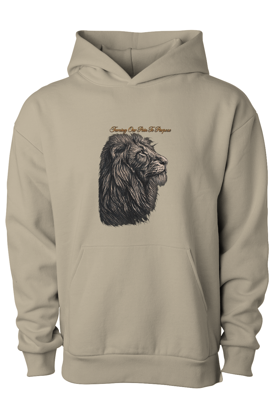 Pain To Purpose Book Cover Turning Our Pain To Purpose Custom Artwork Pullover Hoodie